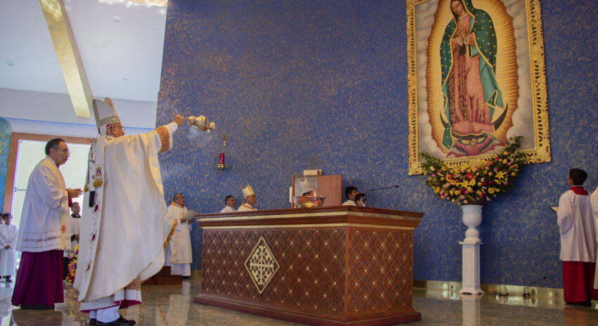 Consagración del único santuario dedicado a la Virgen de Guadalupe en el Perú