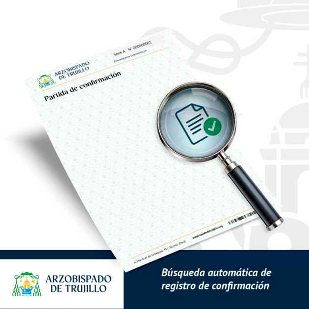 Búsqueda Digital de Registro de Confirmación